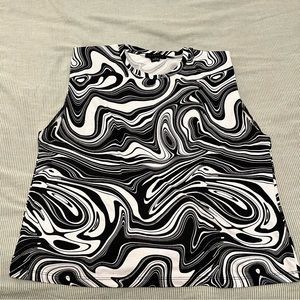 Sanctuary shoulder pad tank top